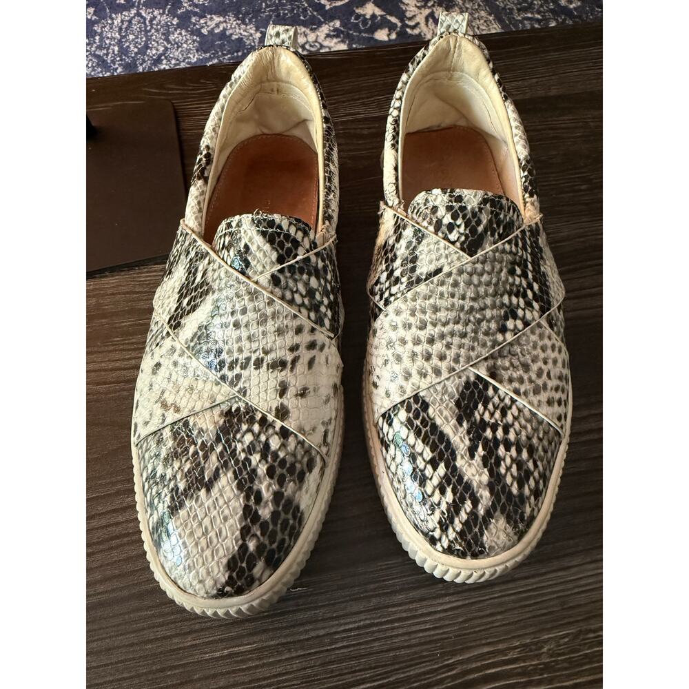 Halogen Baylee Platform Snake Print Slip-On Sneakers Sz. 5.5